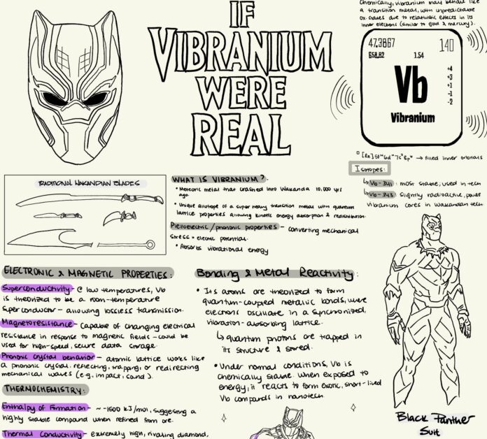If Vibranium Were Real: The Chemistry Behind Wakanda's Supermetal