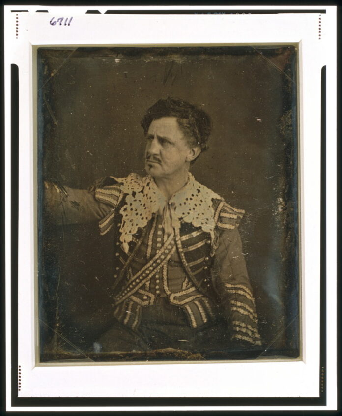 junius booth daguerreotype daguerreotype of junius booth, an actor, in theatrical clothing
