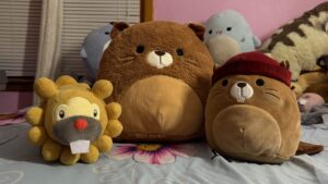 Beaver Stuffed Animals and the Pokemon Bidoof